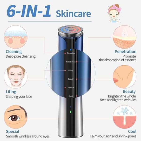 ems beauty instrument Skin Tightening Machine Light Therapy for Face - Image 3