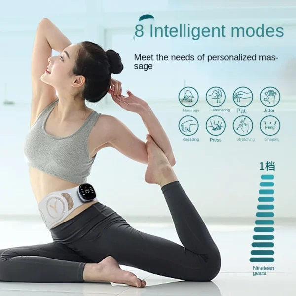 Xiji EMS Pulse Heating Massage Belt Abdominal Massager - Image 2