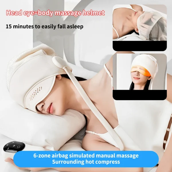 Head massage device with charging air bag for scalp massage - Image 6