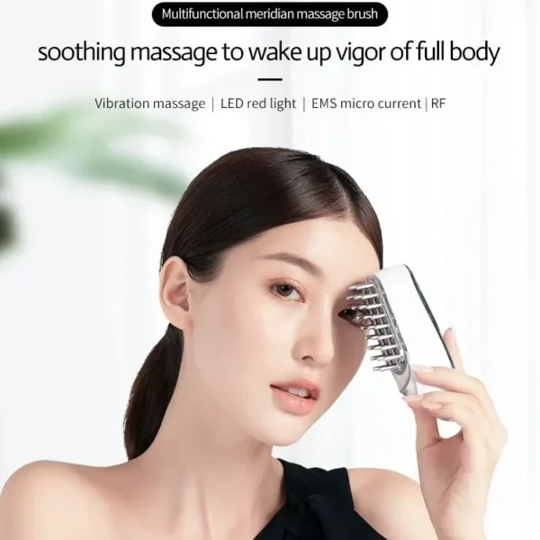 RF Laser Hair Growth Massage Comb Anti Hair Loss Therapy - Image 2