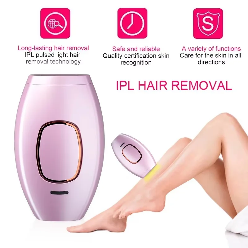 Pulse IPL Women's Epilator Body Pussy Bikini Laser Pulse Hair Removal Shaver Home Equipment R Epilator 500,000 Flashes